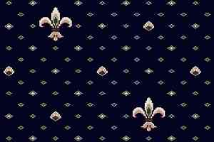 Ковролин Виктория 01 (лилия) Blue фото  | FLOORDEALER